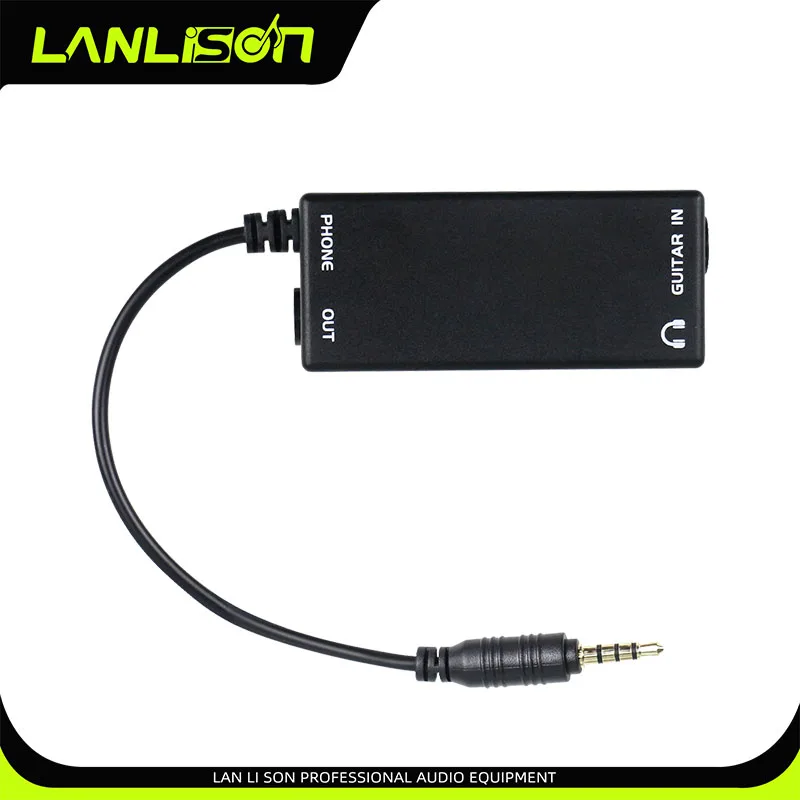 Lanlison Guitar Effects Interface Adapter Converter Amplifier Recorder for iPhone