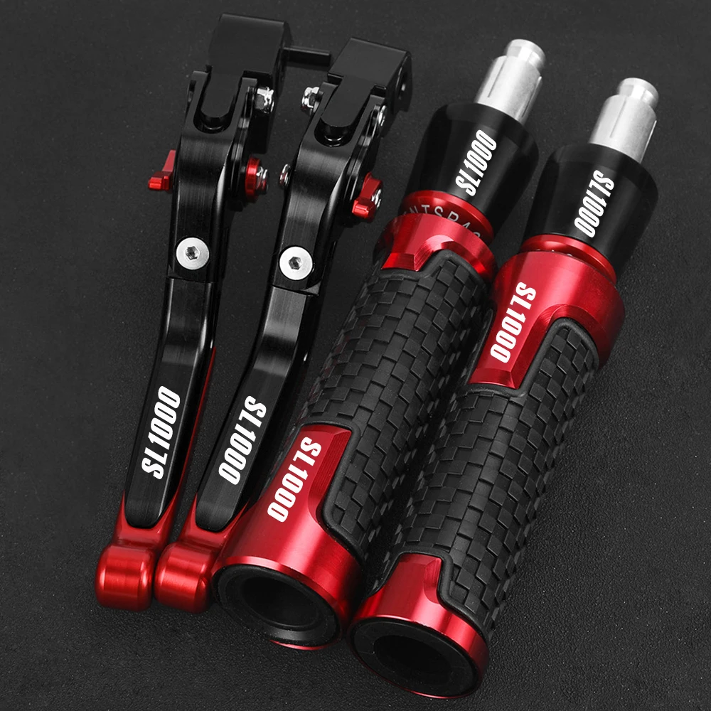 FOR APRILIA SL 1000 SL1000 SL-1000 2000 2001 2002 2003 2004 Motorcycle Adjustable Brake Clutch Lever Handlebar Handle Bar Grips