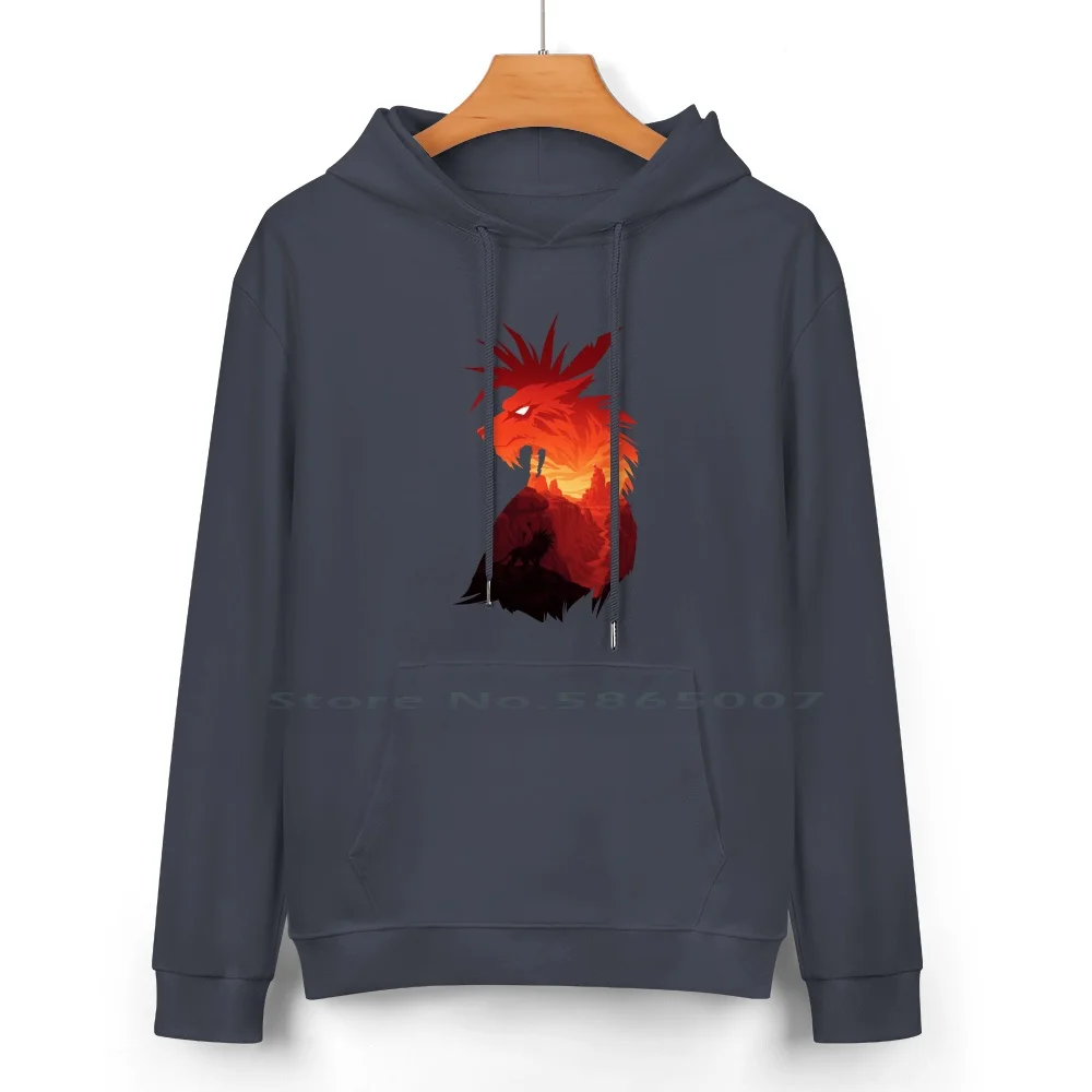 The Guardian Black Cotton Hoodie Sweater 24 Colors Red Xiii Red 13 Final Fantasy Vii Final Fantasy 7 Nanaki Seto Cosmo Video