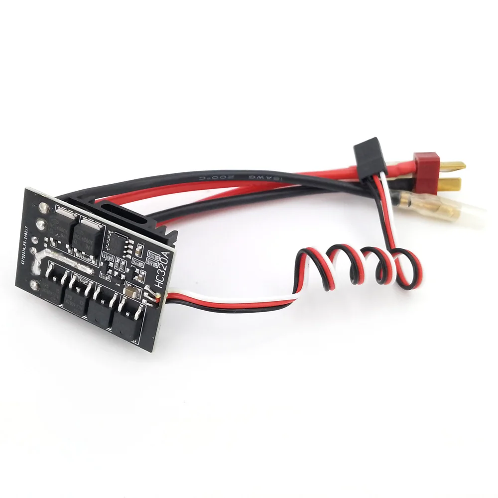 1PC 4.8V 8.4V 2S Brushed 2-ways Forward Backward ESC Speed Controller for Brush Motor 260 370 380 540 Car Tank Crawler Boat