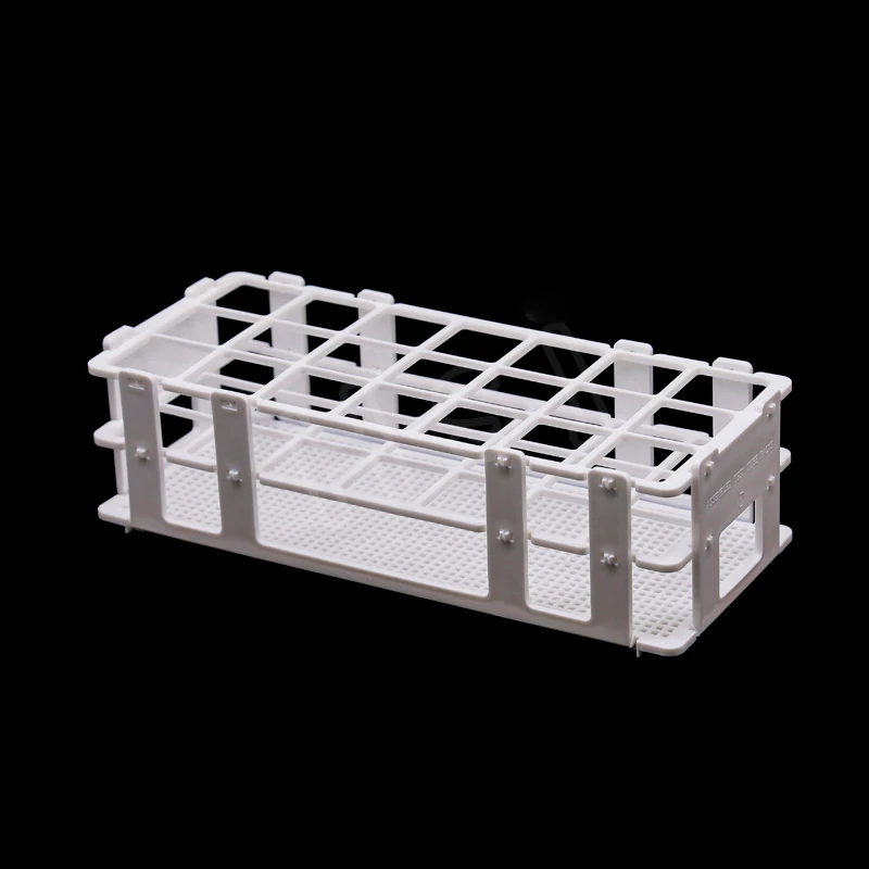 Supporto per Rack per provette in plastica a 3 strati supporto per Burette supporto per provette da laboratorio supporto per scaffali forniture per laboratorio