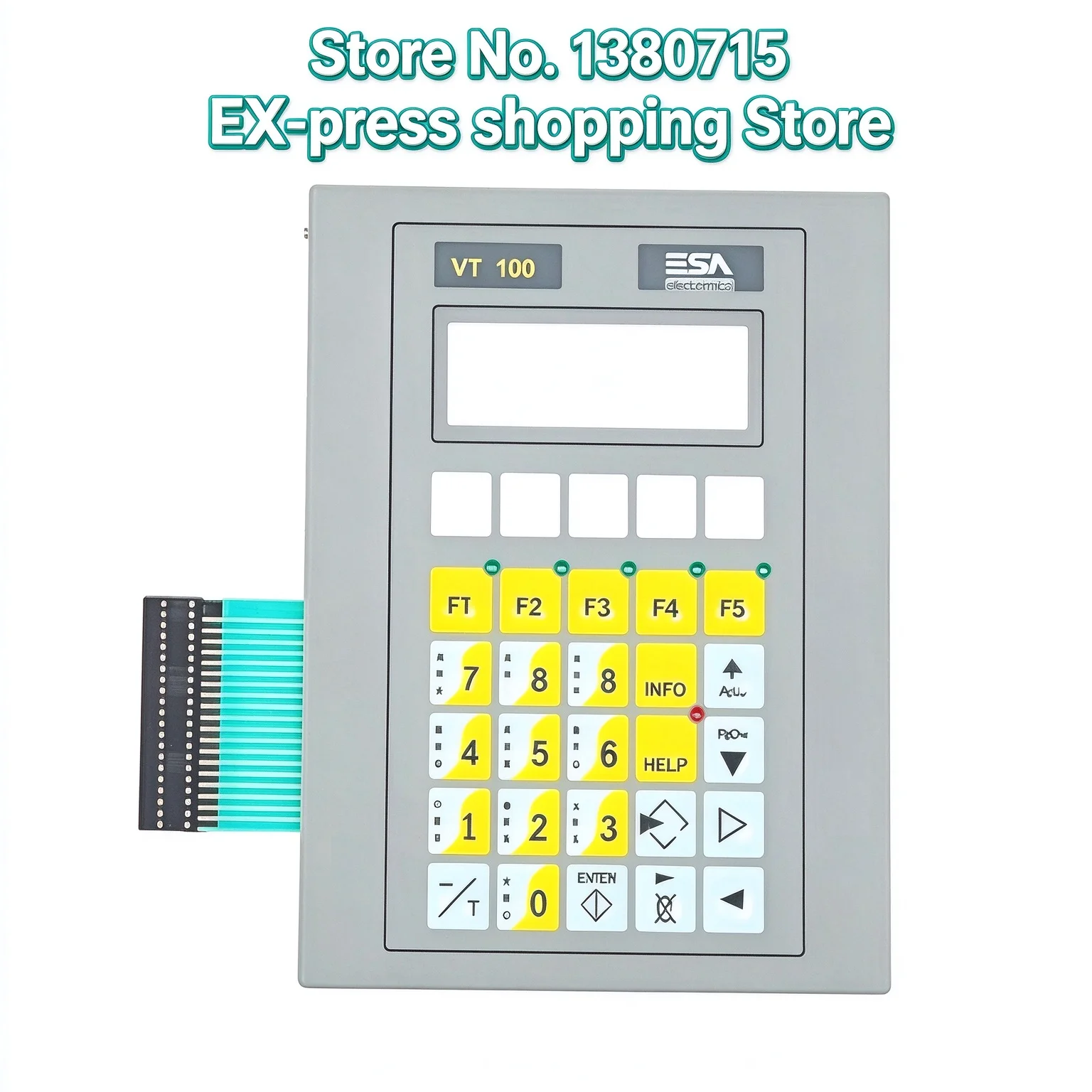 ESA Key Panel VT100 VT1001SF000 New Keypad Switch Buttonkey
