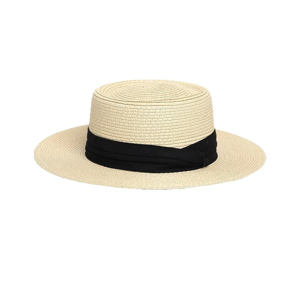 

Women's Casual Ribbon Straw Hat Vintage Tassel Sun Hats Visor Cap for Cycling Fishing Travel Outdoor Sun Girls