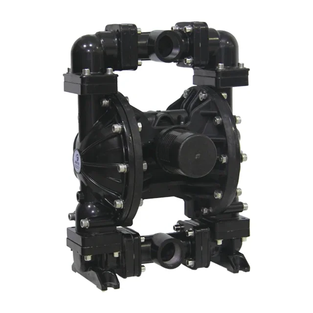 Self-priming Dry Suction Mud Slurry Waste Water Pneumatic Membrane Diaphragm Pump