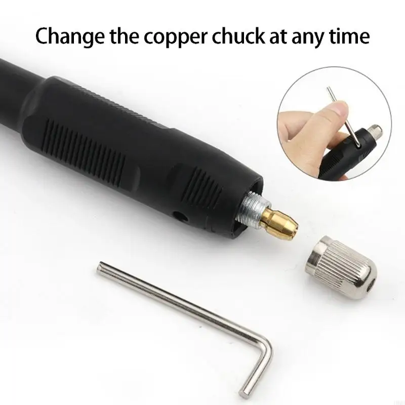 Flexible Shaft Extension with 0.3-3.2Mm Drill Chucks Handle For Crafts Projects JOMD