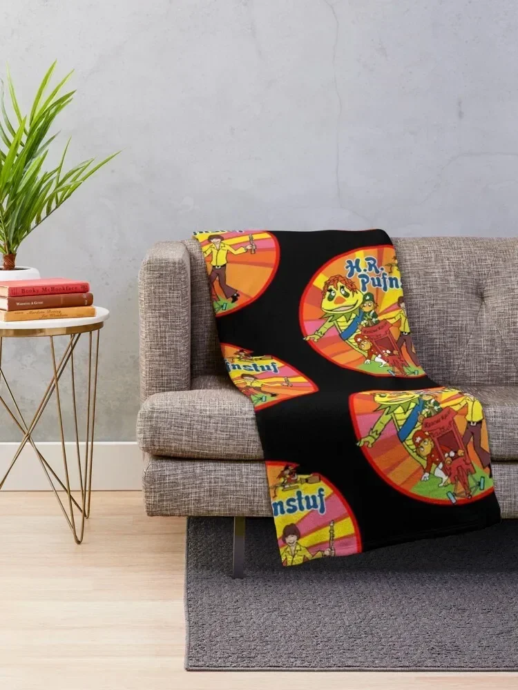 HR H R Pufnstuf Puff Stuff Puff n stuff Shirt Sticker Hoodie Mask Throw Blanket Cozy Home Blanket Gift for Christmas Holiday