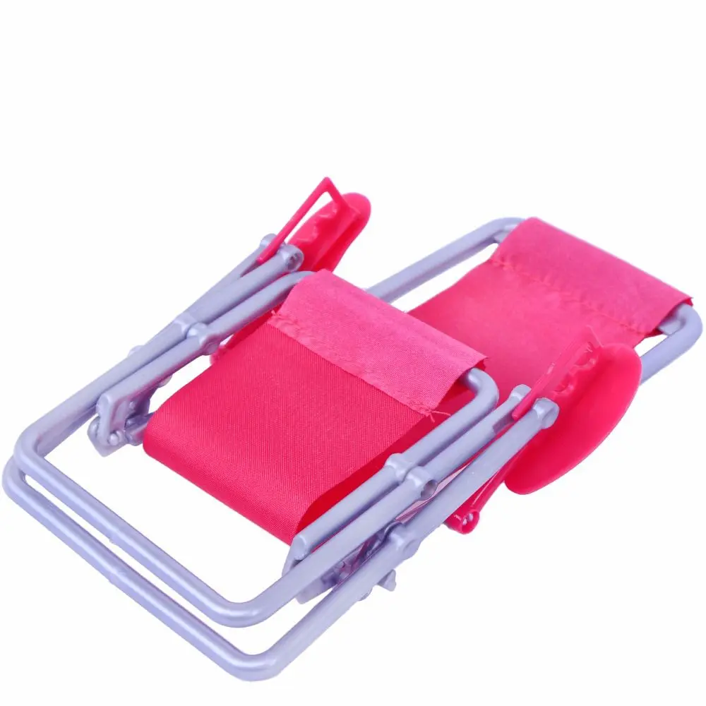Landscape Making Garden Bench Children' Gift  Beach Chair Foldable Deckchair Dollhouse Furniture  Accessories