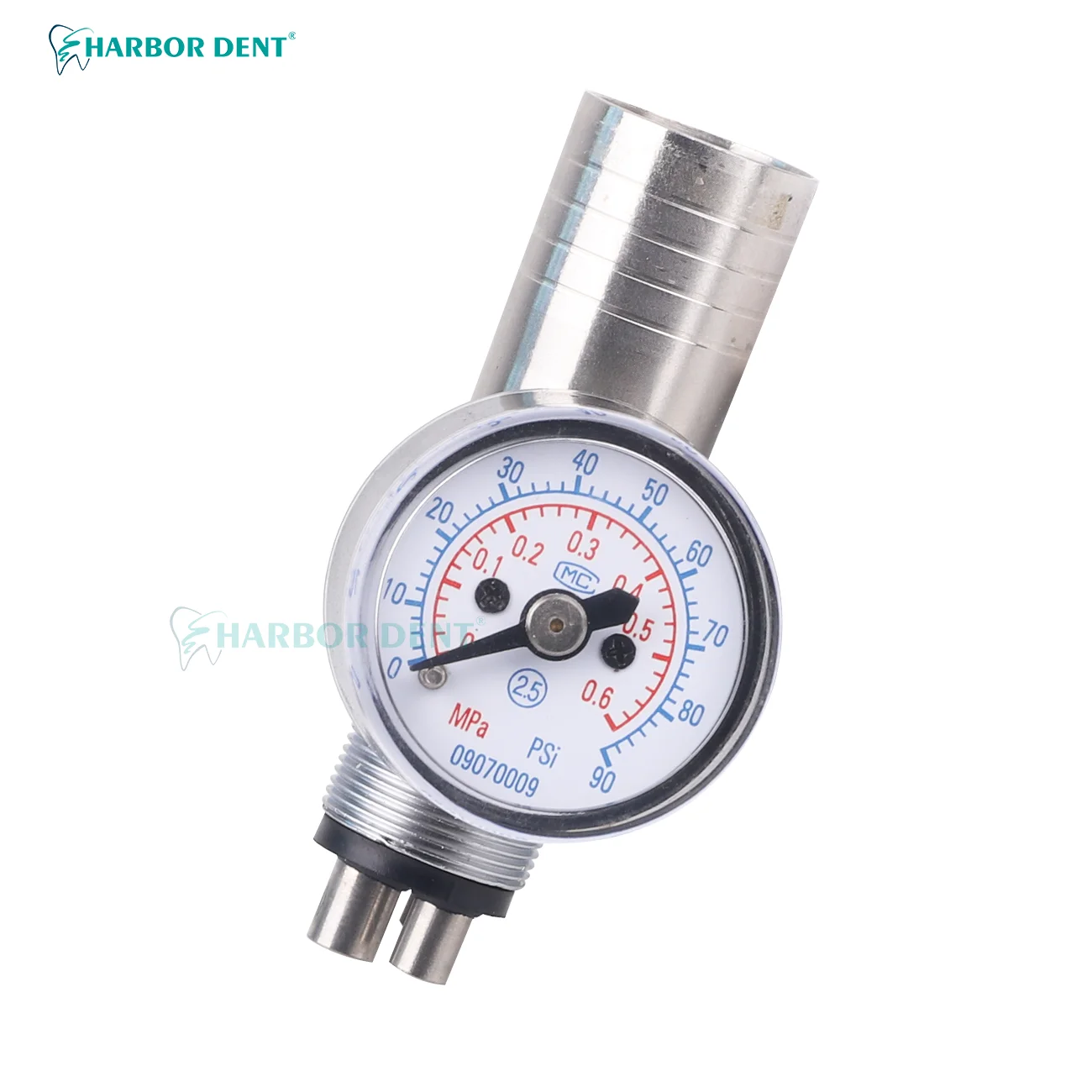 4 Holes Dental Handpiece Air Pressure Test Gauge High/Low Speed Turbine Manometer Dentist Chair Unit Spare Part Dentistry Part