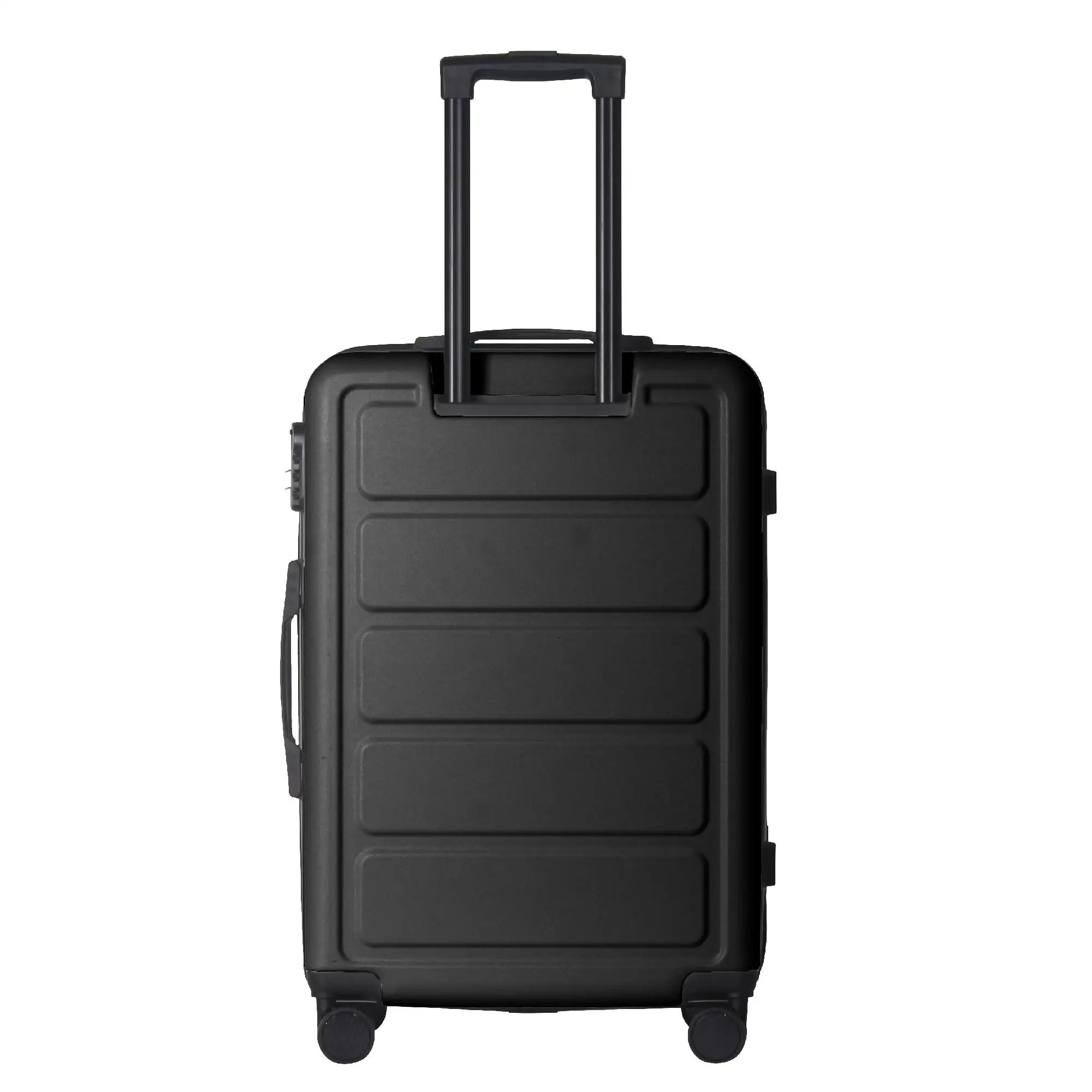 

3pc ABS Hardshell Luggage Set Lightweight Durable Spinner Wheels 20 24 28 Inch Black Complete Travel Set