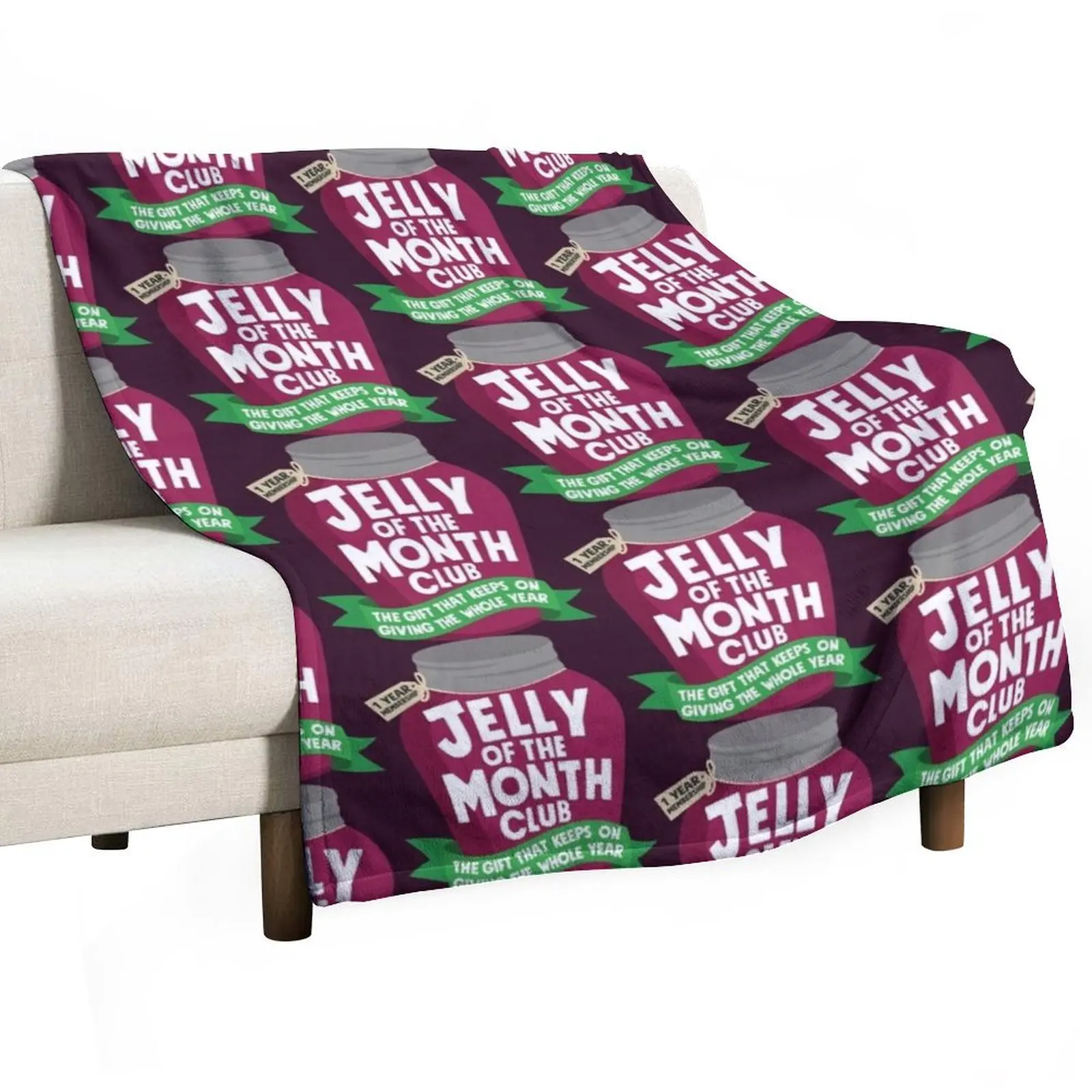 Jelly of the Month Throw Blanket warm winter Large Moving Vintage Blankets