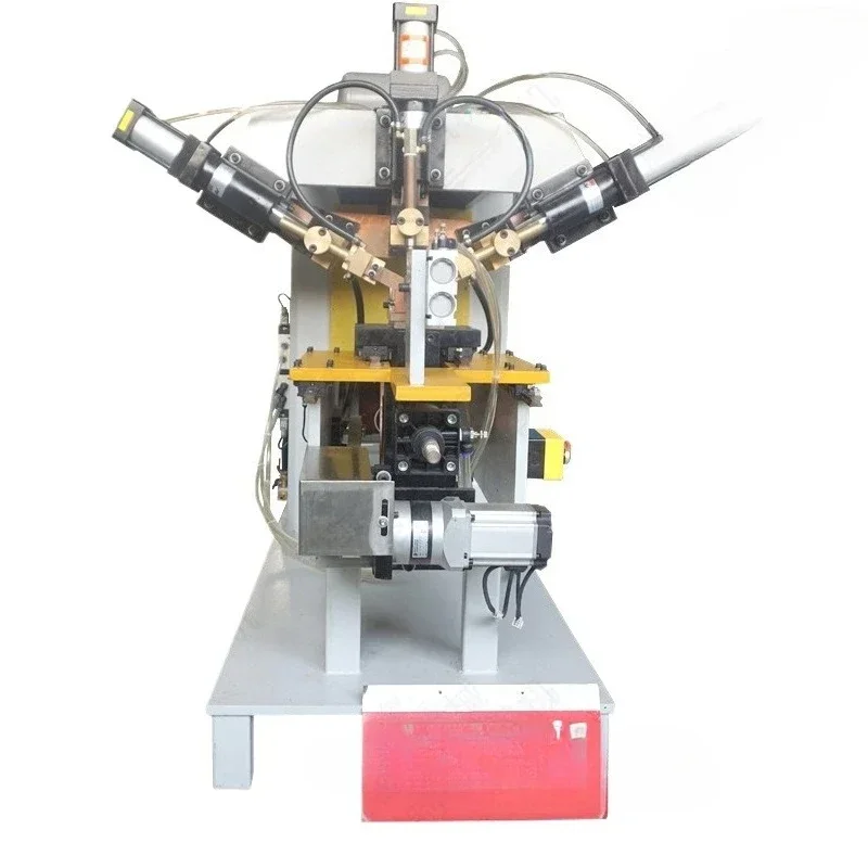 Rotating glass glue gun shell spot welding machine beauty seam glue gun automatic welding equipment