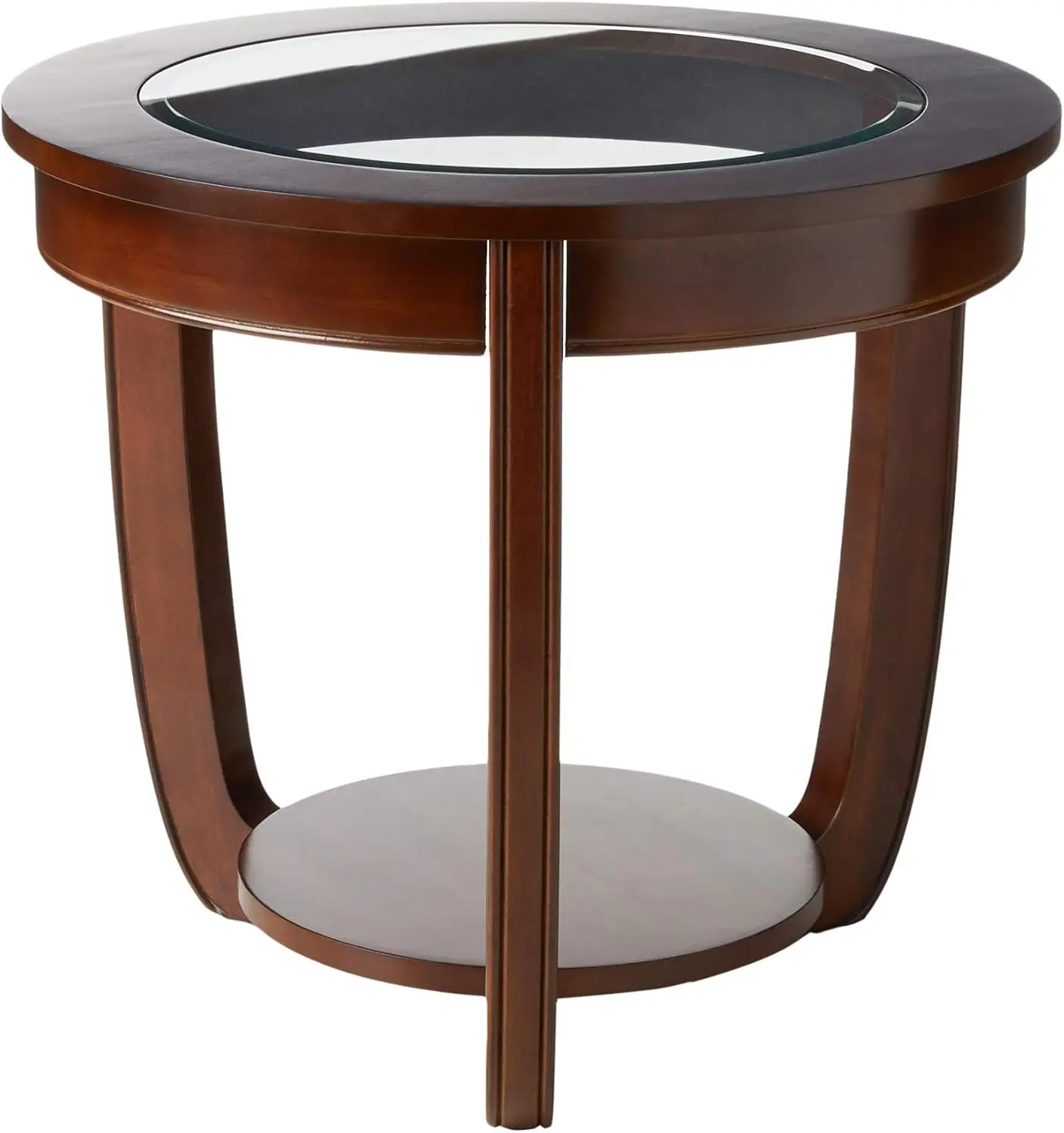 Byrnee End Table, Dark Cherry
