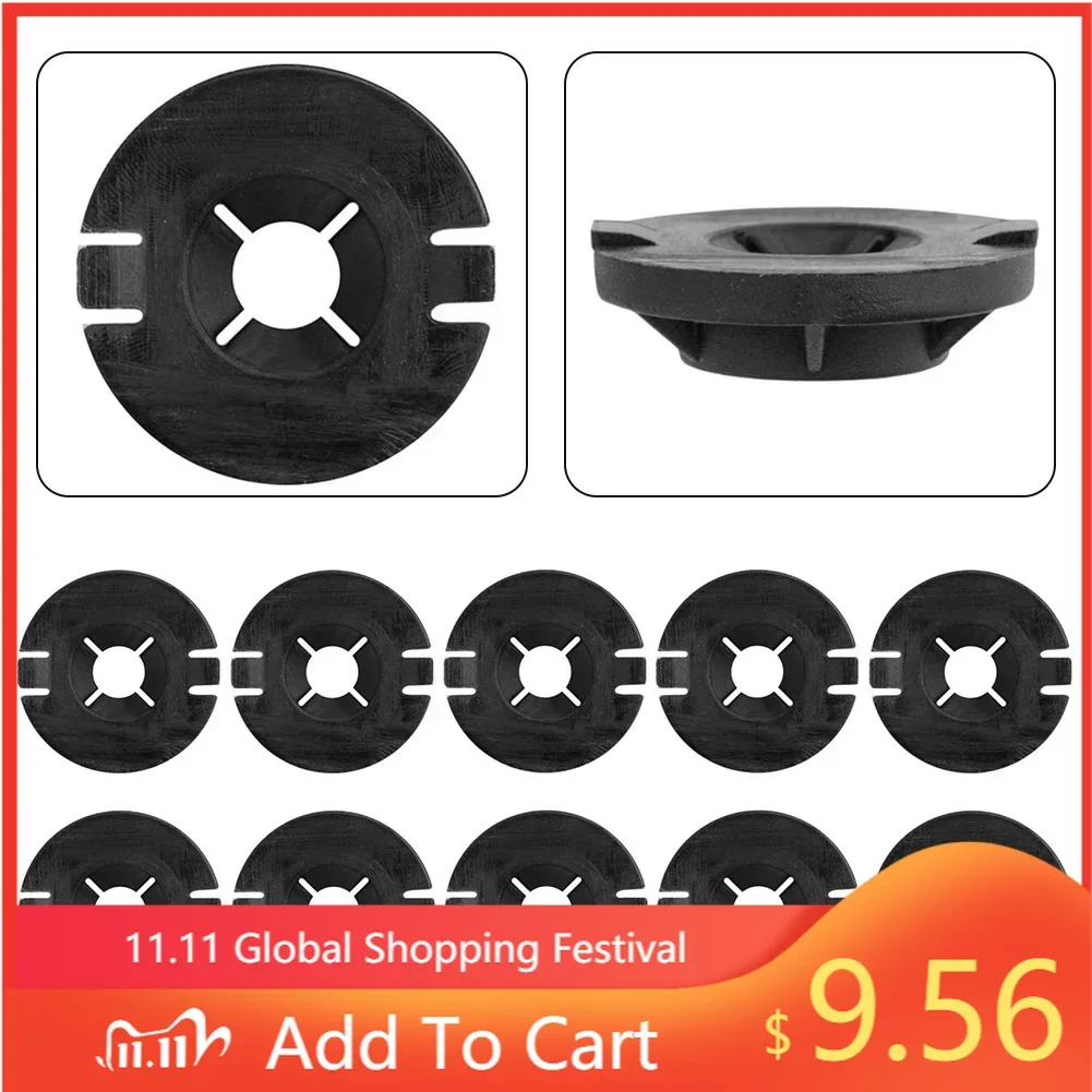 

ENGINE COVER WHEEL APRON NUTS 10pcs/set Accessories WHEEL APRON NUTS Clips 1110713-99-C Brand New High Quality