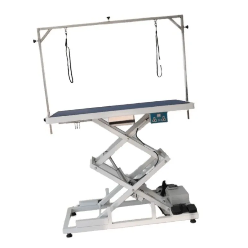 Electric Grooming Table, Carbon Steel Gantry with Cross Lift