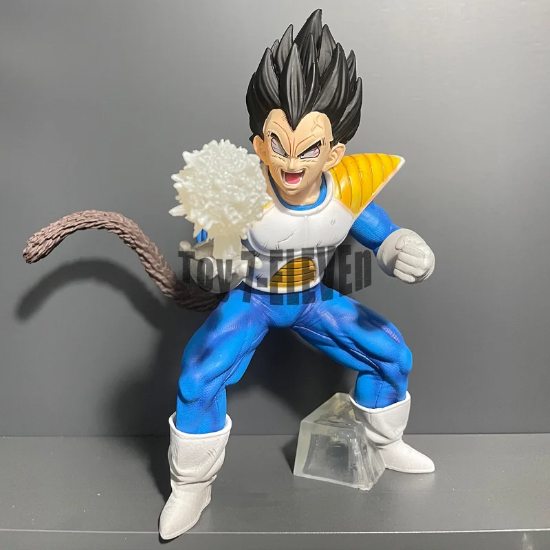 In Stock Anime Dragon Ball Z Vegeta Figure Vegeta with Artificial Moon Action Figures 17CM PVC Statue Collection Model Toys Gift