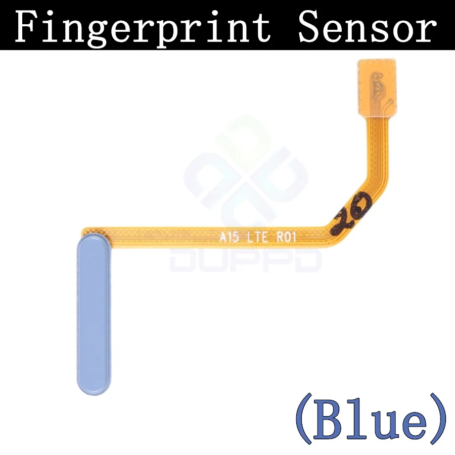 Top Ear Loud Speaker SIM Card Tray Charging Port Board For Samsung A15 A155F Fingerprint Sensor Volume Motherboard Flex Cable