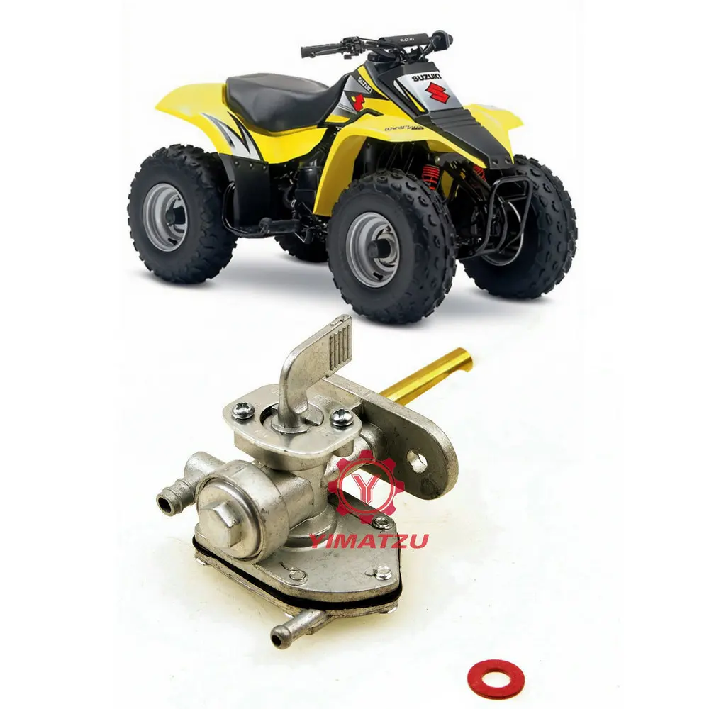 YIMATZU nowy zawór przełączający zbiornik paliwa Petcock dla 1987-2006 Suzuki Quadsport 80 LT80 2x4 Mini ATV 44300-40B00