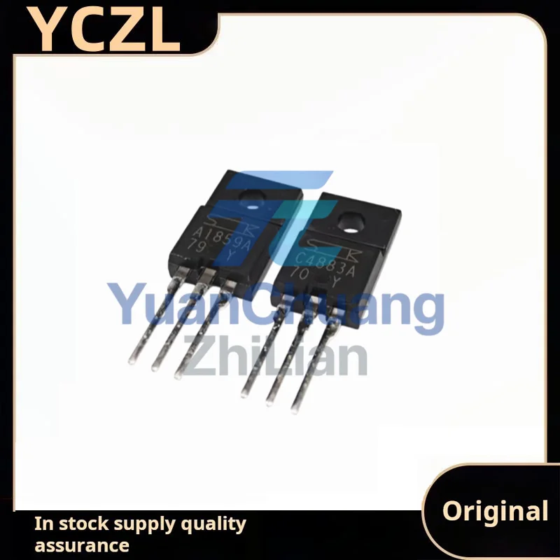 Each 5PCS brand new original imported genuine 2SA1859A 2SC4883A medium power push tube