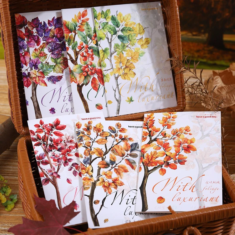 Mr. Paper 6Style 25 Teile/beutel Äste und Blätter Thema Aufkleber Pack Kreative Dekoration DIY Handbuch Scrapbook Fotorahmen