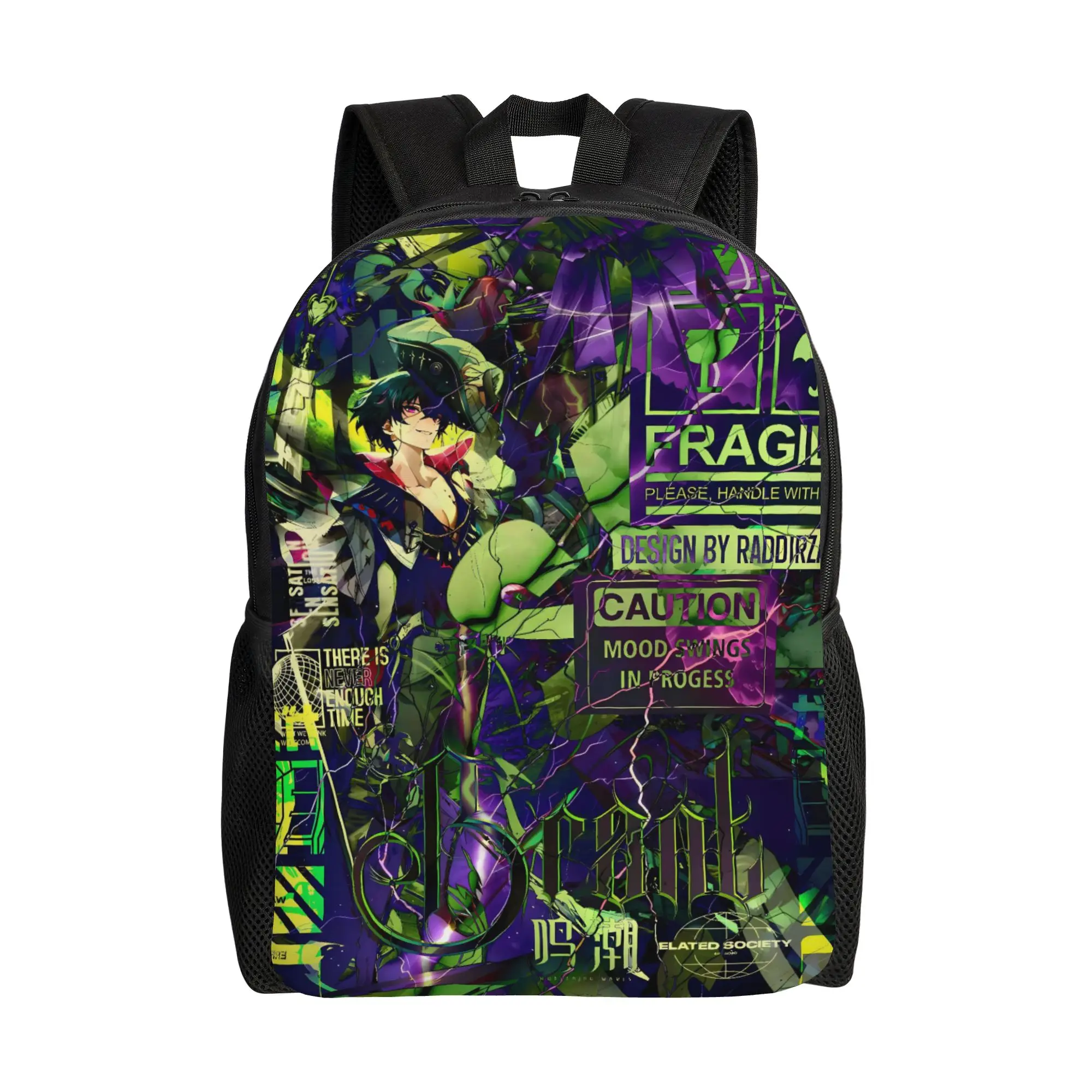 

Brant Wuthering waves Backpack Funny Backpacks Student Unisex Travel Print High School Bags Colorful Rucksack