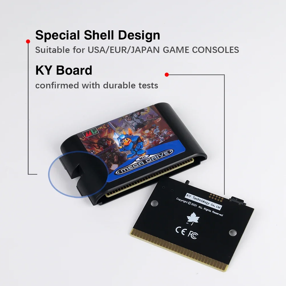 Placa de Vídeo para Sega MegaDrive Genesis com 1000 Jogos em 1