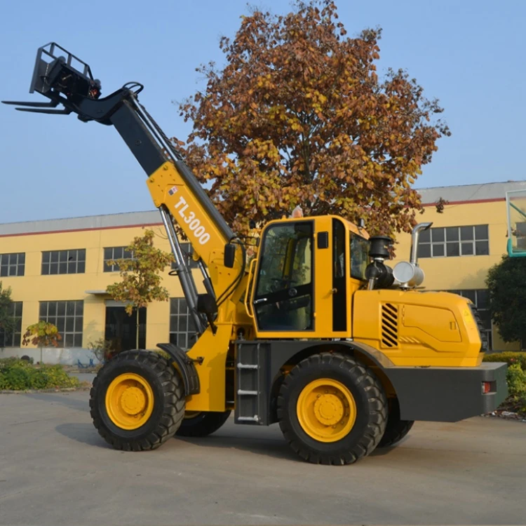 Synbon รถตักบูมเมอร์แบบ3.0ton ขนาดเล็กใช้ในการก่อสร้างเคลื่อนย้ายได้เครื่องจักรกลหนัก telescopic