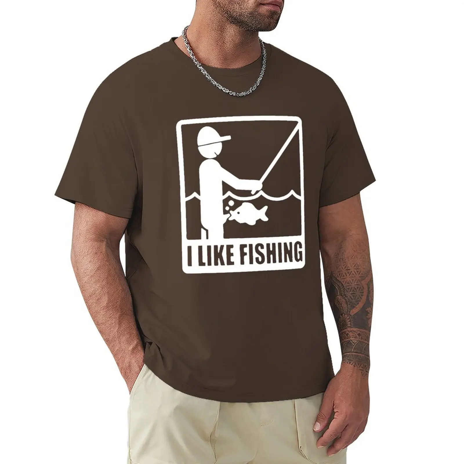 

I Love Fishing Fisherman Carp Fly T-Shirt Birthday Funny Unisex Graphic Fashion New Cotton Short Sleeve T Shirts Harajuku