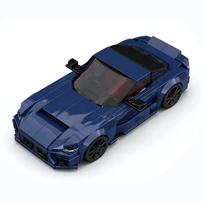 

Креативные строительные блоки из мелких частиц MOC, спортивный автомобиль, городской автомобиль, 295 шт., Коллекционная модель автомобиля, гоночный автомобиль, подарок, образовательный Per