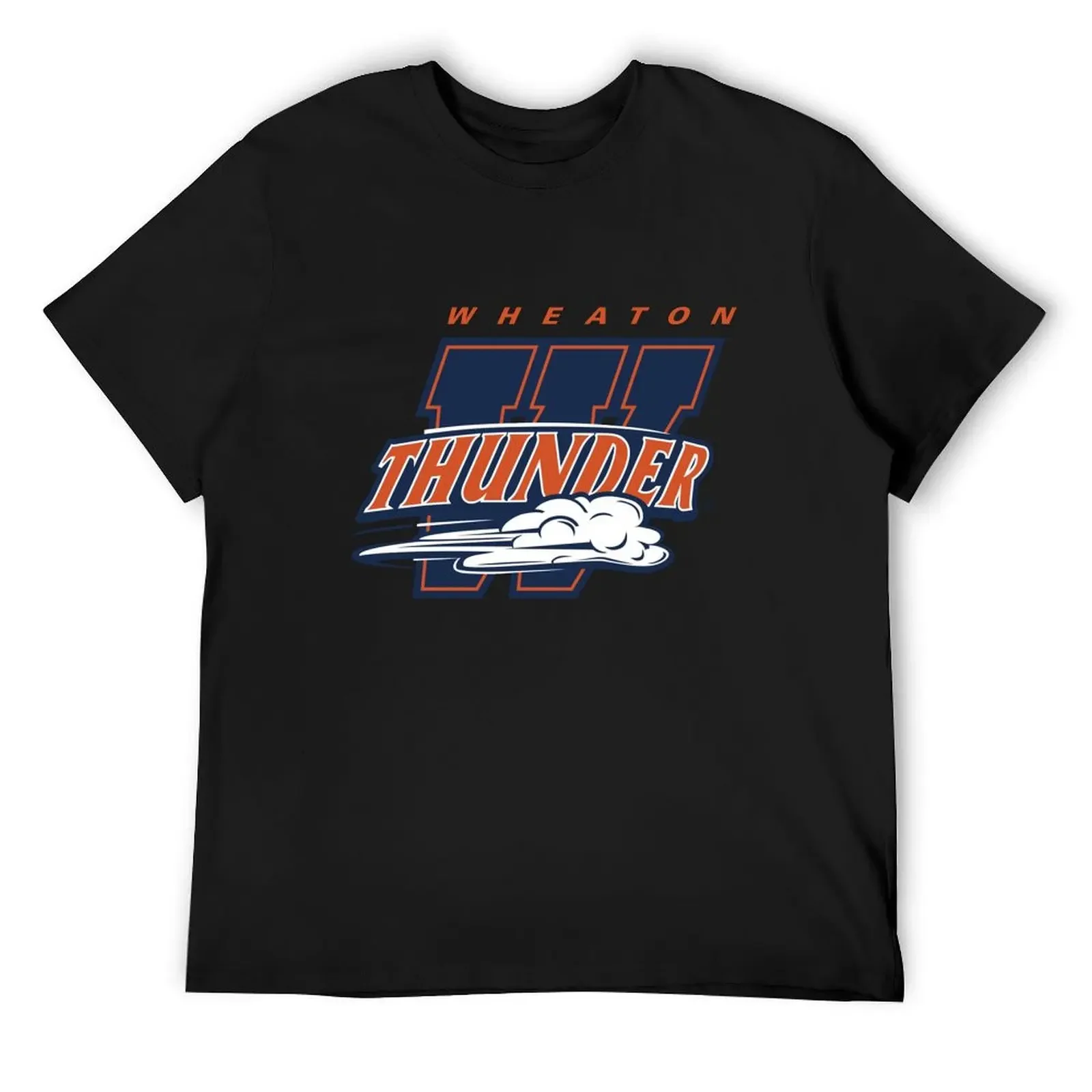 Wheaton College thunder T-Shirt Aesthetic clothing summer clothes summer top customs design your own men clothing