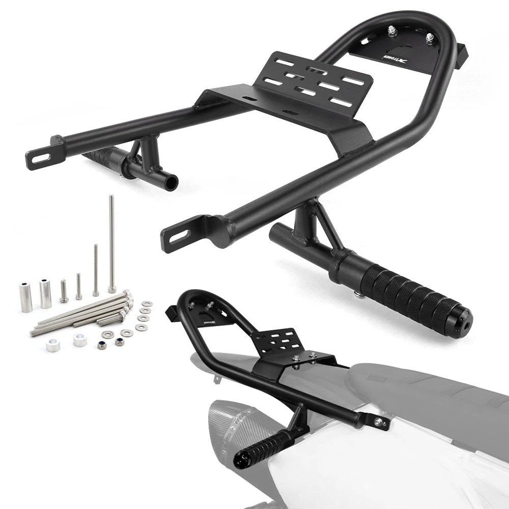 Motorcycle Sub Cage with Stunt Steel Subcage and Scrape Bars Rear Footrests Subcage and 12 O'clock DRZ400 2000-2024 For Suzuki