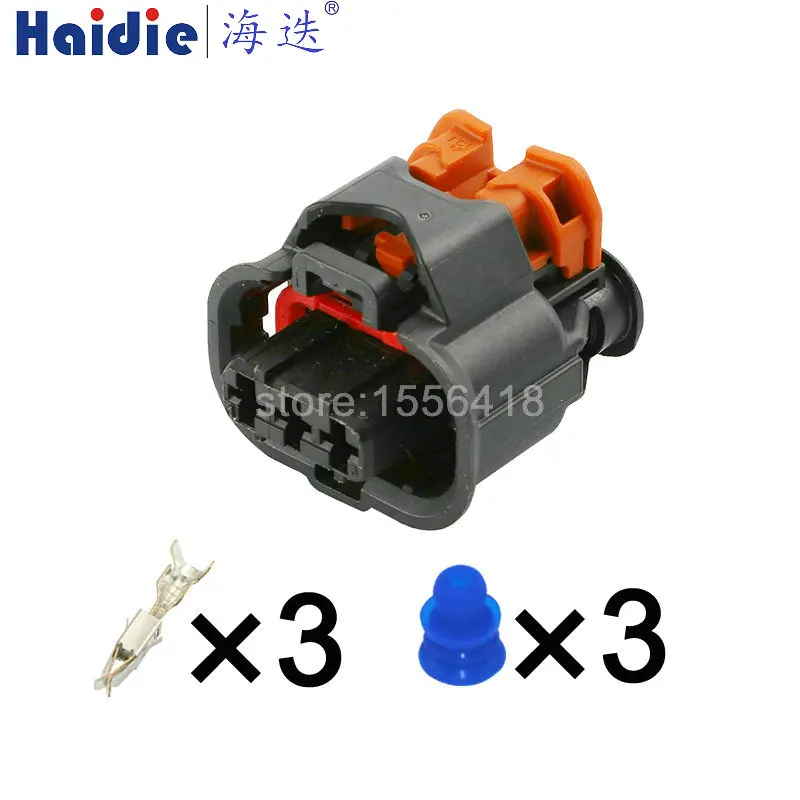 

1-20 sets 3pin auto cable plug wiring waterproof connector 13801763