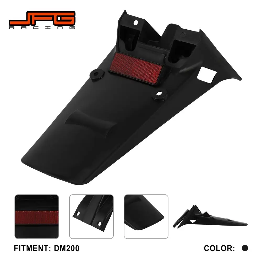 

Fuel Powered Off-Road Rear Wheel Fender Mudguard For ITALIKA DM200 DM 200 Motorcycle Plastic Parts