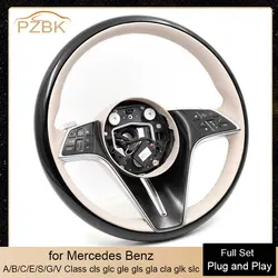 Car Steering Wheel Full Set Plug and Play for Mercedes Benz Maybach C63 E63 A C E S G V Class W212 W205 W204 W213 cls gls glk