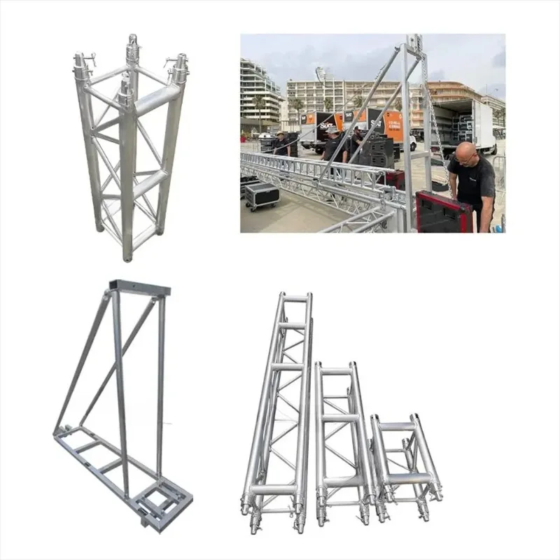 290mm Outdoor Performance Quickly Build Square Stage Lighting Hanging Speakers Aluminum Frame Truss Structure