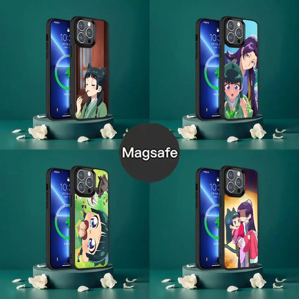 

The Apothecary D-Diaries Maomao Case For iPhone 17,16,15,14,13,12,11,Pro,Max,Plus,Mini,SE4,E Magnetic Magsafe Wireless Charging