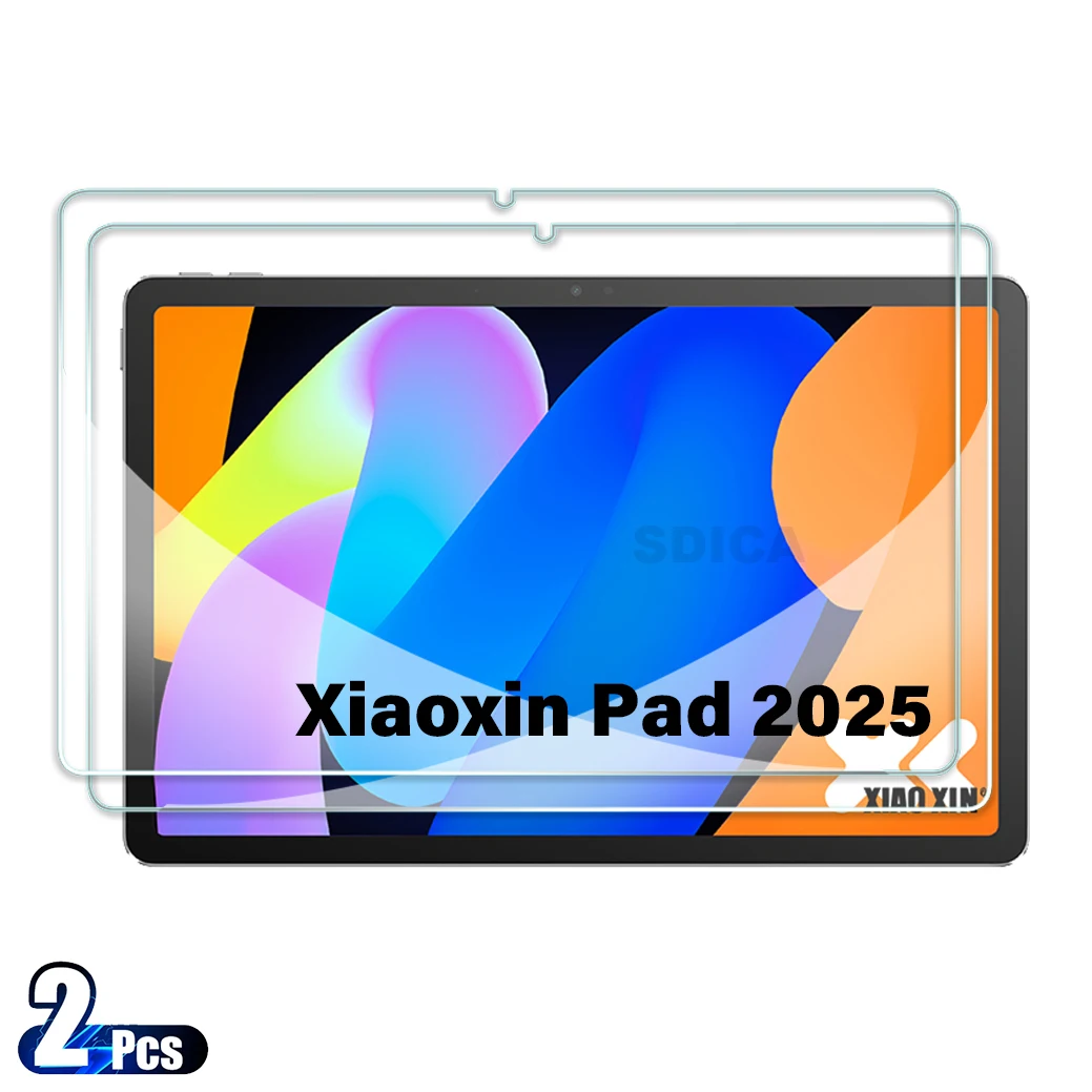 

2PCS For Lenovo Xiaoxin Pad 11 2025 Tempered Glass Screen Protector 11.0 inch Tablet Anti Scratch HD Protective Film TB335FC