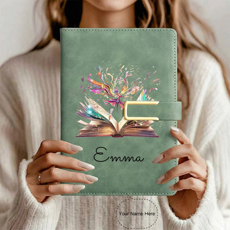 Personalized A5 Notebook with Custom Name/Text - Softcover Journal Suitable for, Office, Journaling, Gift | 200 Page Binder