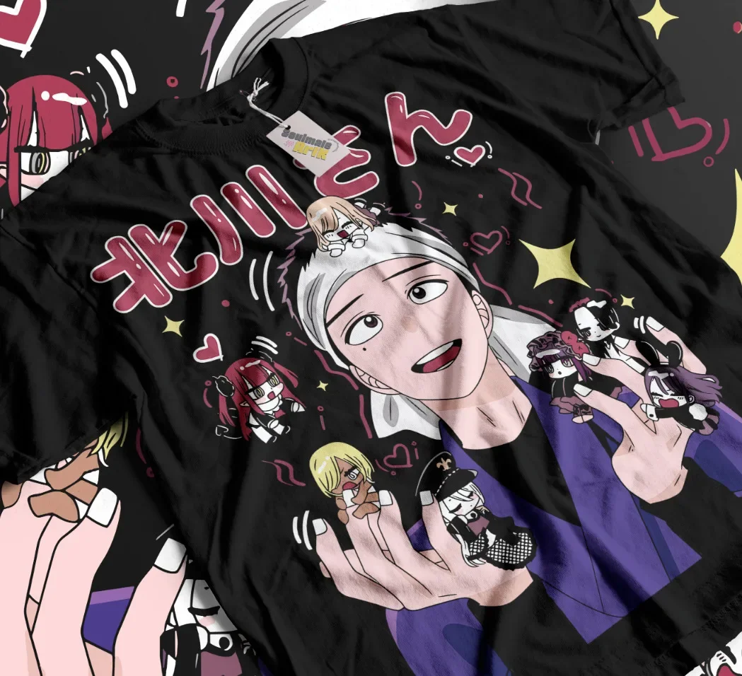 Wakana Gojo T-Shirt My Dress-Up Darling Marin Kitagawa Anime Manga Soft Tee