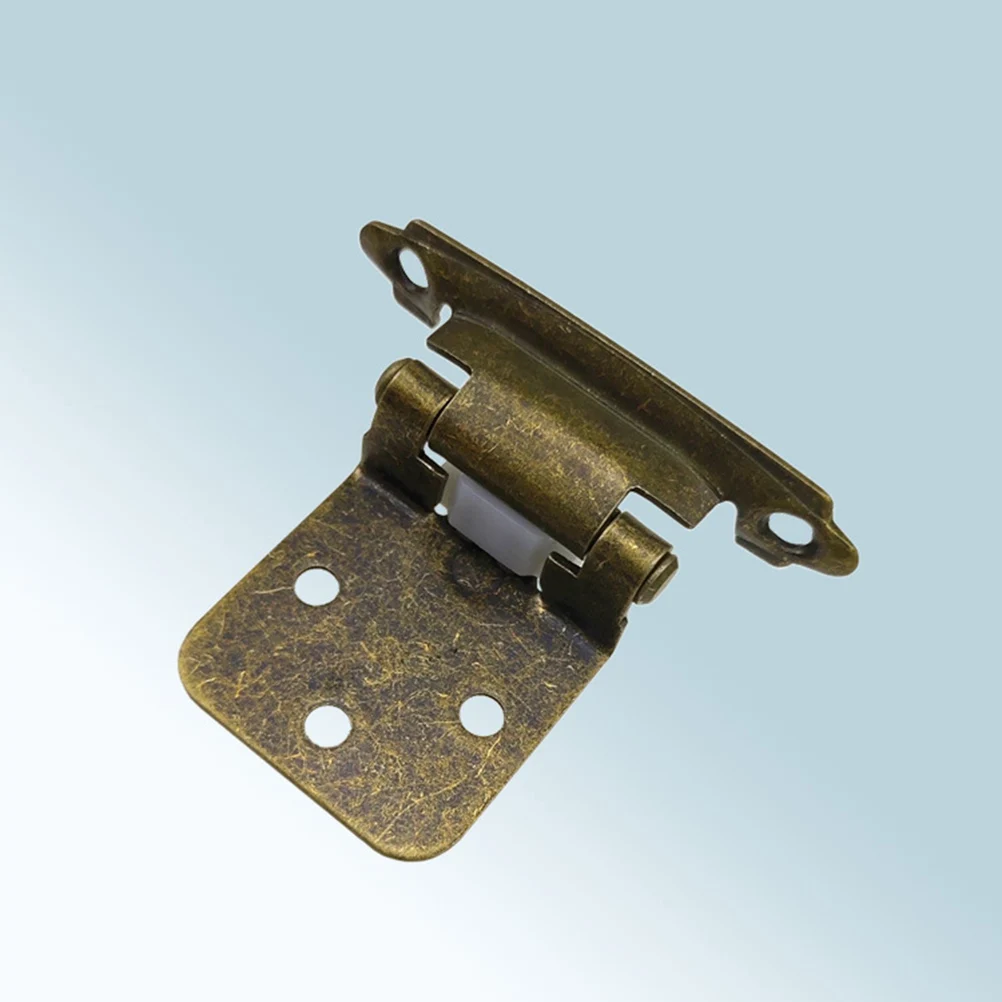 

10pcs Self closing Hinges Square Furniture Concealed Spring Hinges for Cabinet Doors Durable Easy Install Long Use Smooth