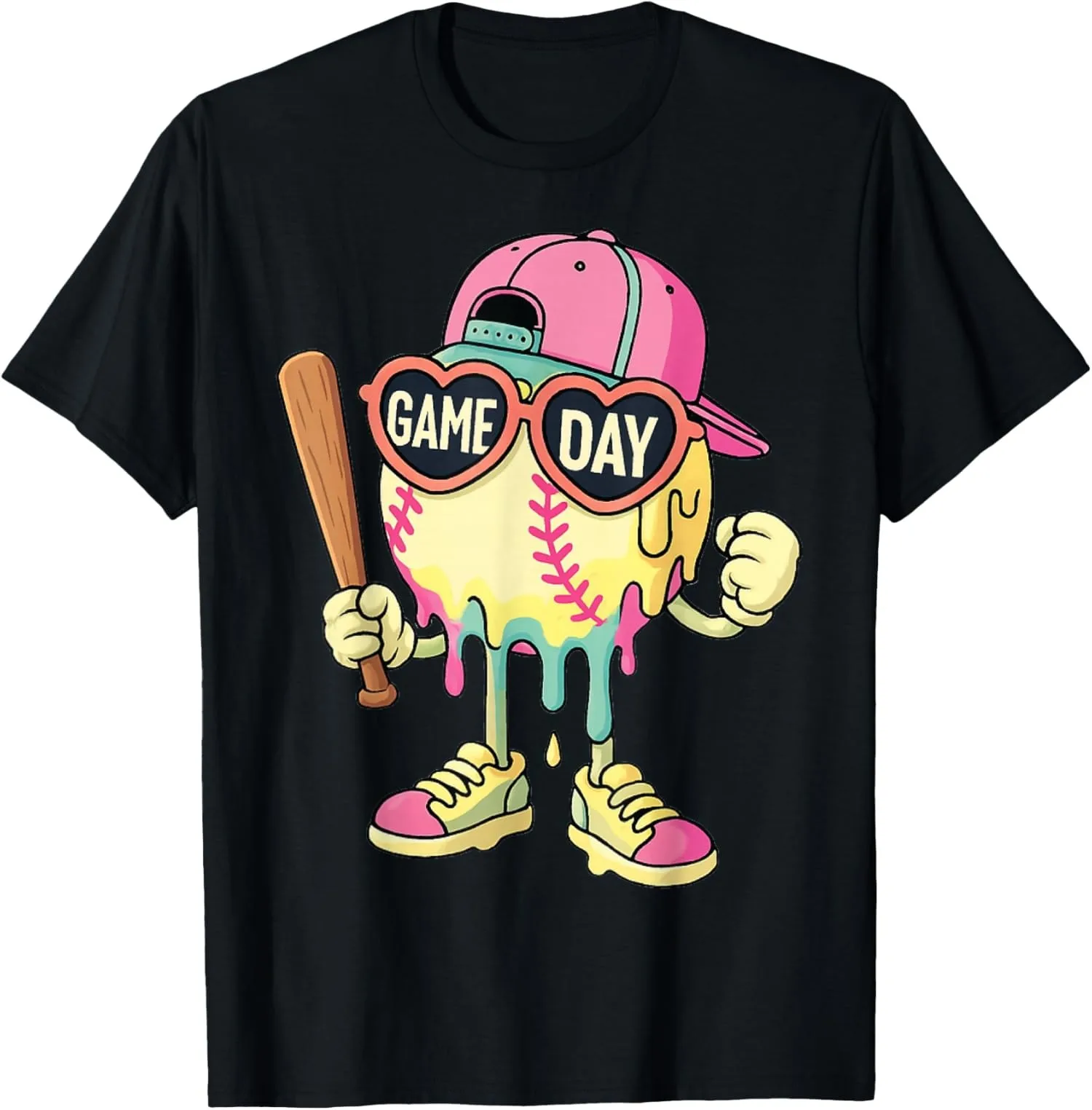 

Baseball Lifestyle Youth Drip Ice Cream Apparel Unisex T-Shirt