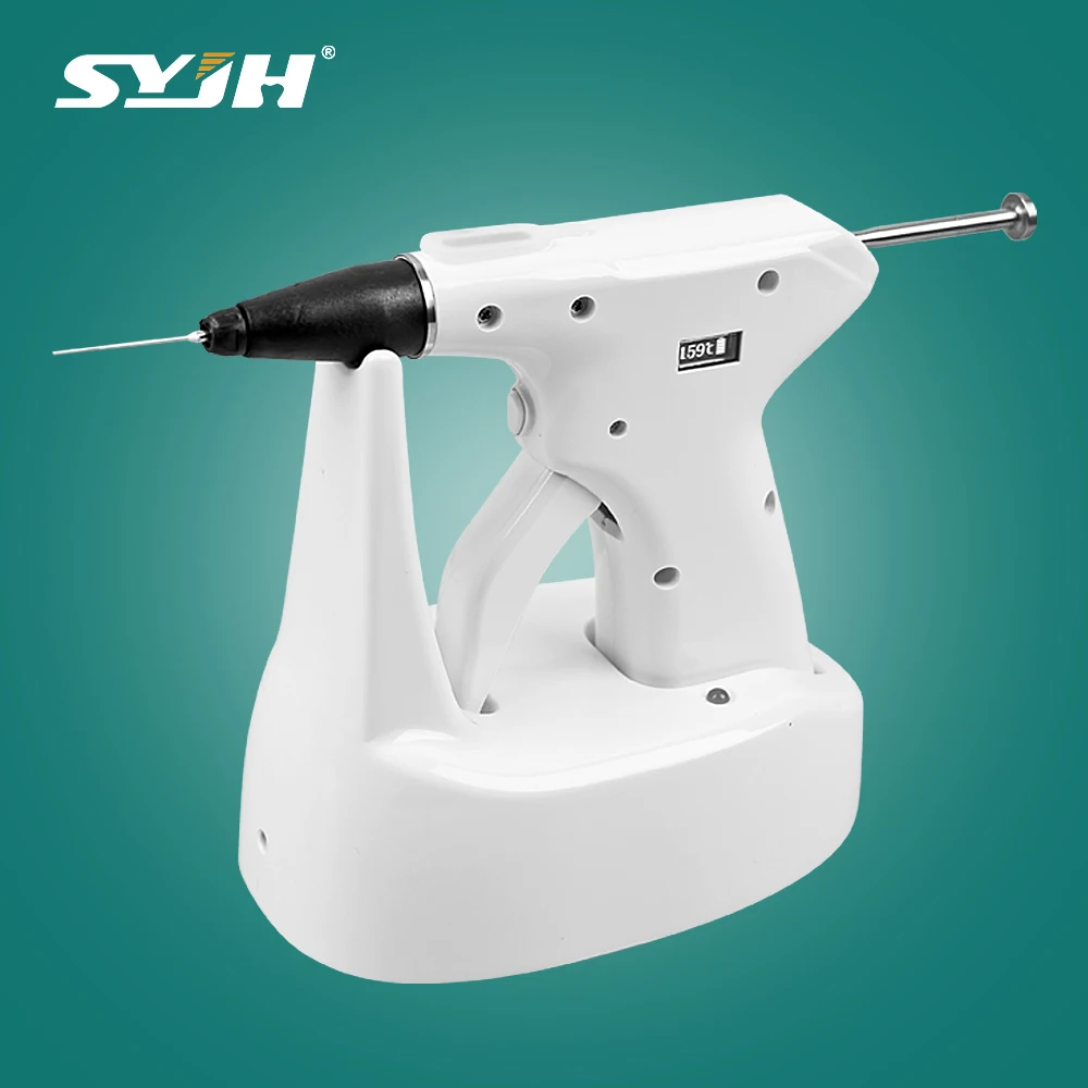 

SYJH Dental Endo Obturation System Hot Melt Filling Gun Pen OLED LCD Display 4PCS Heating Tip Endodontic Dentistry Instrument