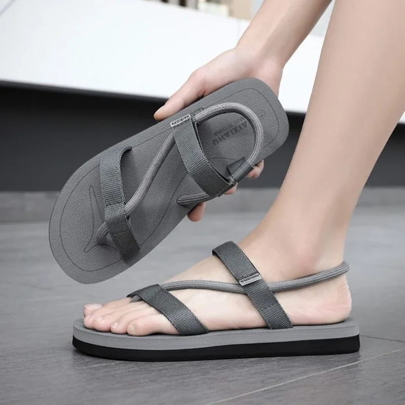 Flat Men's Sandal Beach Original Non-slip Color Descount Luxury 2025 Pvc New Arrival Casual Expensives Daily Use H Buy Male Shoe - Detail 1