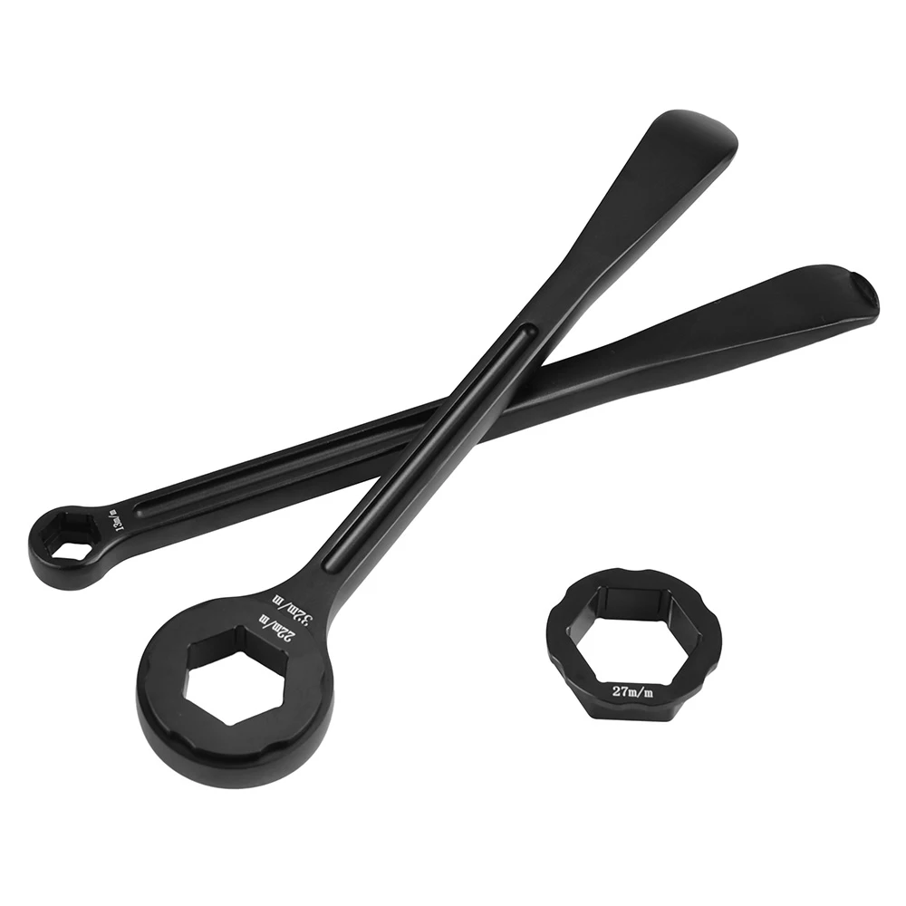 

NICECNC 10/13/22/27/32mm Tire Lever Wrench Spanner Tool For Kawasaki KX KXF 125 250 350 450 ER6N Versys Ninja Z 300 650 750 1000