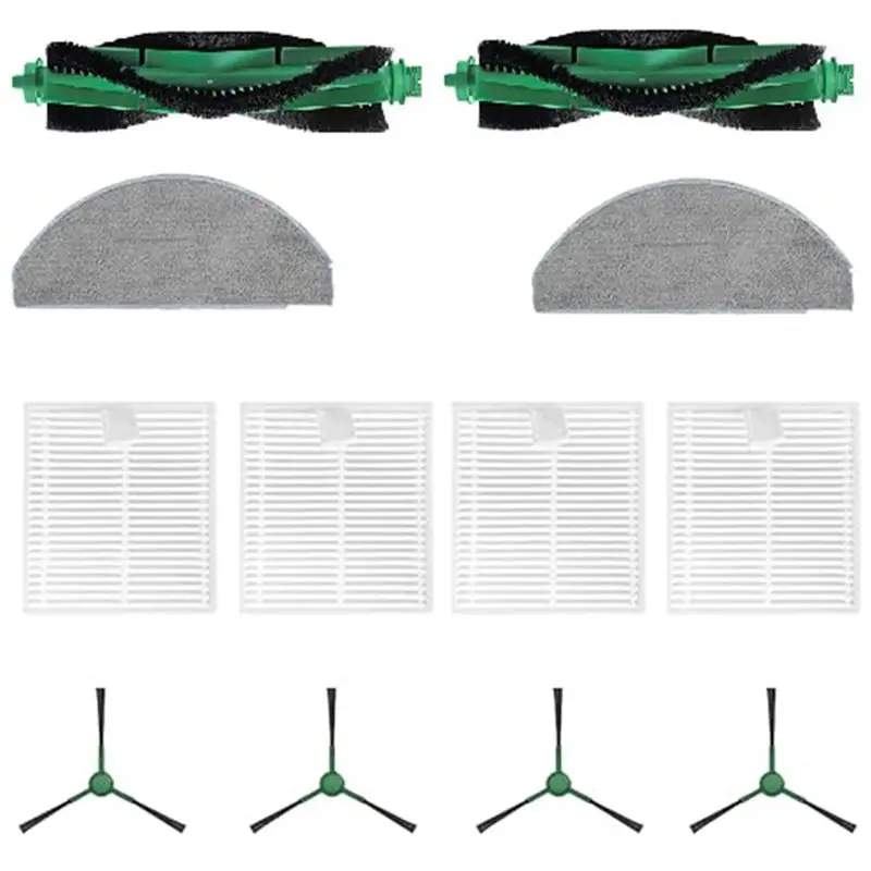 【PROMOTION】Roller Brush Side Brushes Filters Mop Pads For Irobot Roomba Essential 100/104/105/106/108/1010/1020/0110/Y0140/Q011