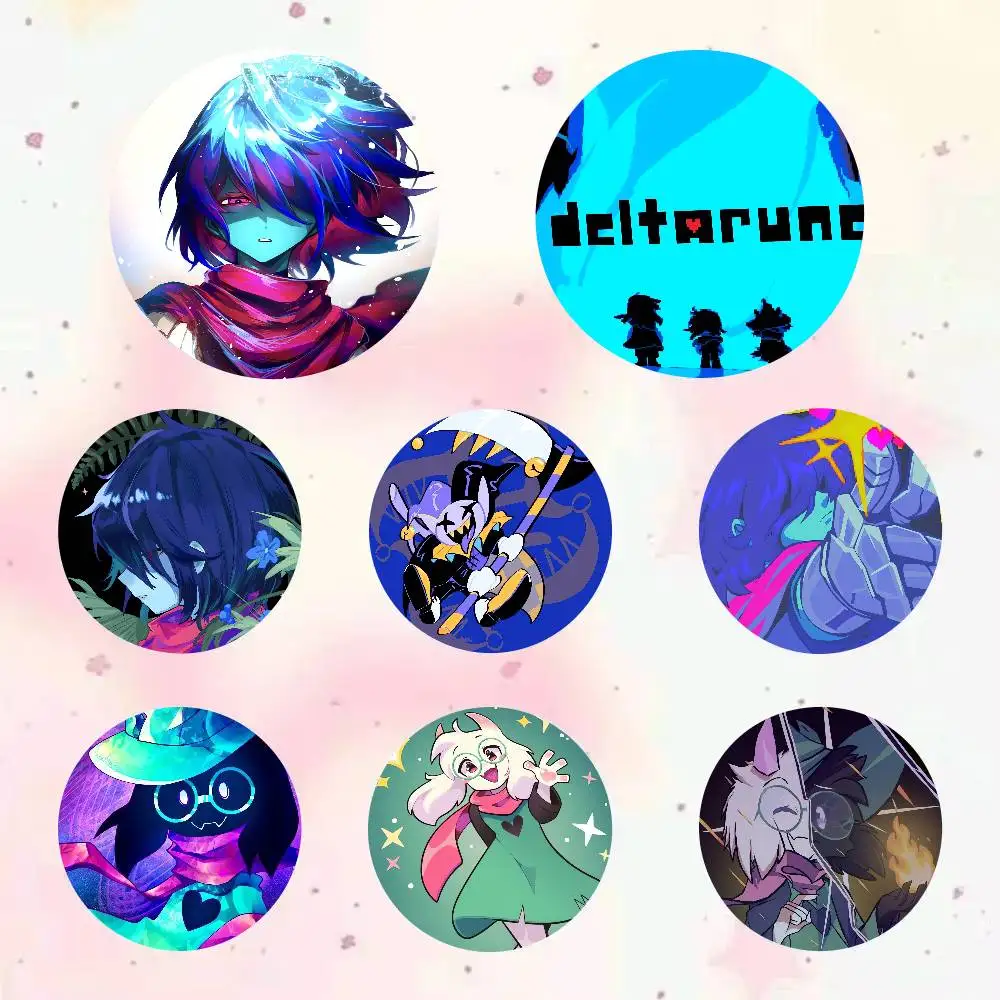 Game Deltarune Anime Cartoon Pins Backpack Shoes Jewelry Accessories Cosplay Handmade Badge