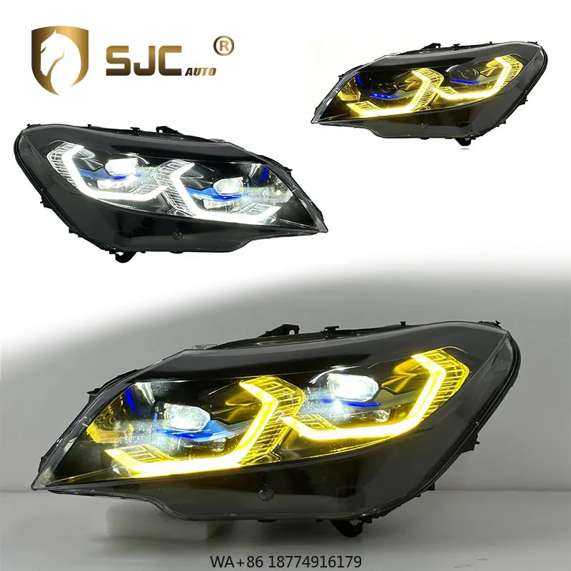 

Автомобиль для Z4 E89 09-16 фар модифицированный стиль M4 фара двухцветный желтый белый DRL переключатель осветительные детали