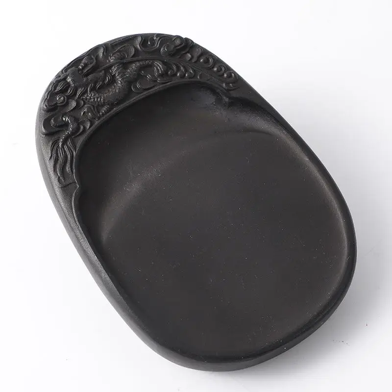 

Chenxi Tang Chengni inkstone with cover, natural Anhui She inkstone, four treasures of study, Duan inkstone