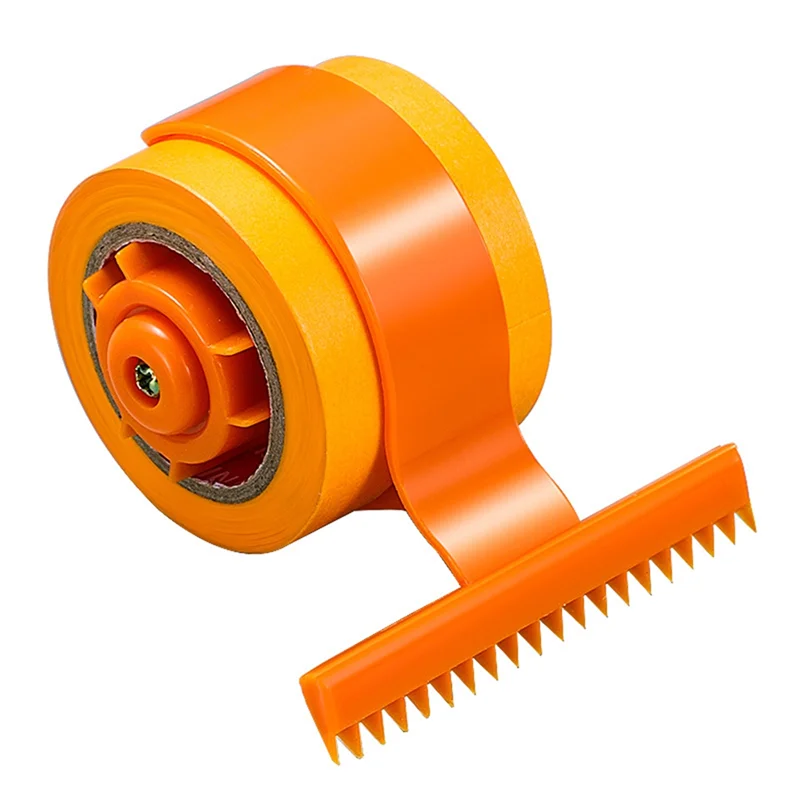 

Изысканный диспенсер для малярной ленты, аппликатор для малярной краски, шкала W, регулируемая ширина для стены, двери, окна (с 5-рулонной лентой)