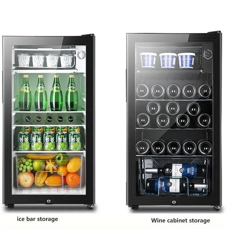 

BC-90L Wine cabinet ice bar office living room home hotel single door small refrigerator tea beverage freezer