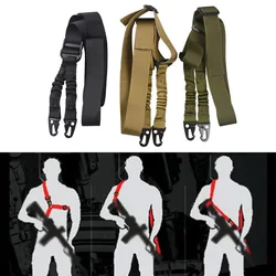 Gun Sling Multi-Mission Sling Strap Outdoor AR AK Rifle Universal Gun QD sling Tactical Adjustable Airsoft Gun Belt Rope